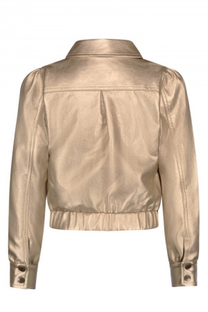 Flo girls imi leather jacket 810 gold