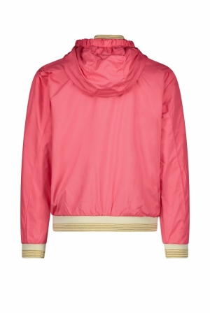 Flo girls hooded summer jacket 229 strawberry