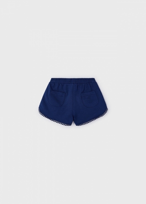 Chenille shorts 077 ink