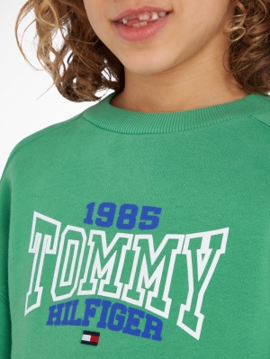 Tommy 1985 varsity sweatshirt LY3 coastal gre
