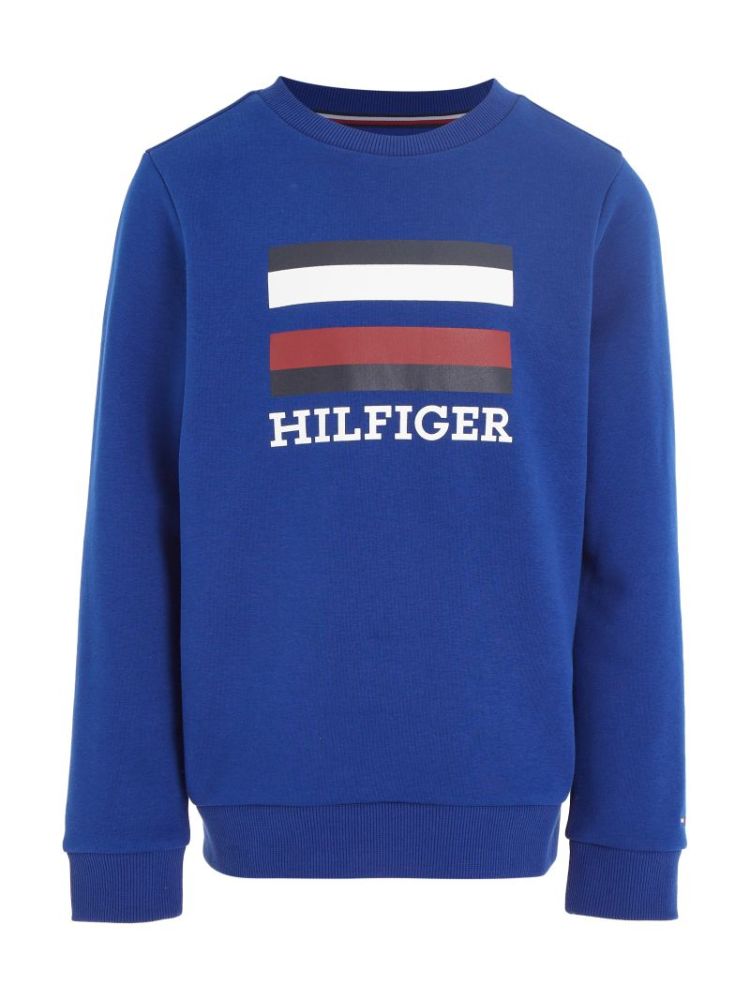 TH logo sweatshirt C9B navy voyage