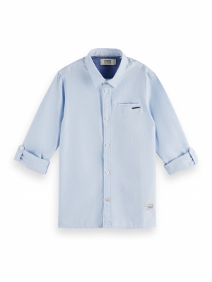 Classic yarn-dyed shirt 5233 blue strip