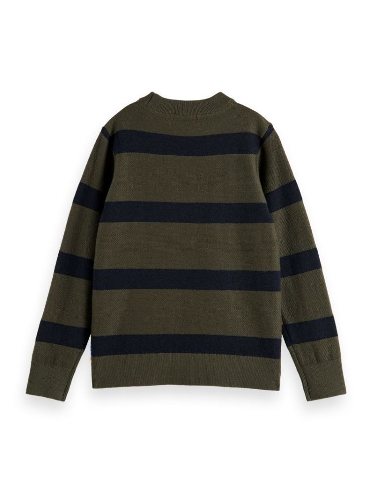 Structured pullover 6331 stereo gre