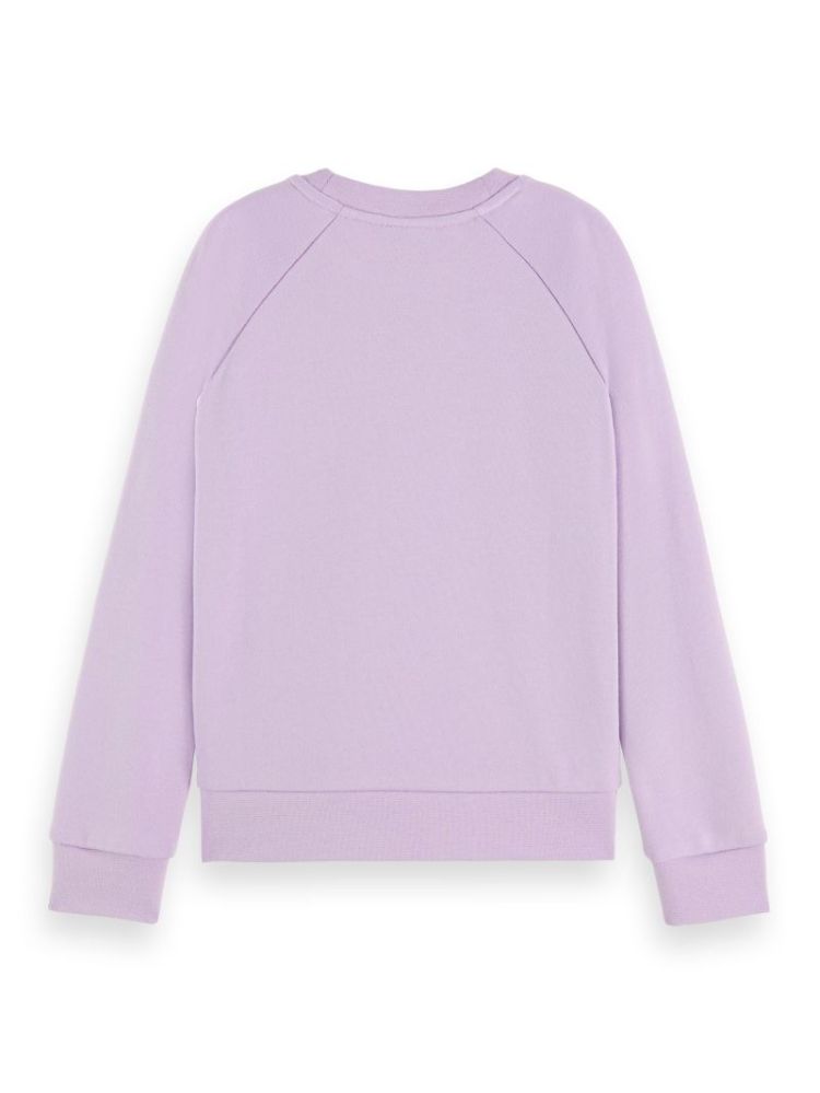 Regular-fit subtle sweatshirt 0503 lavender