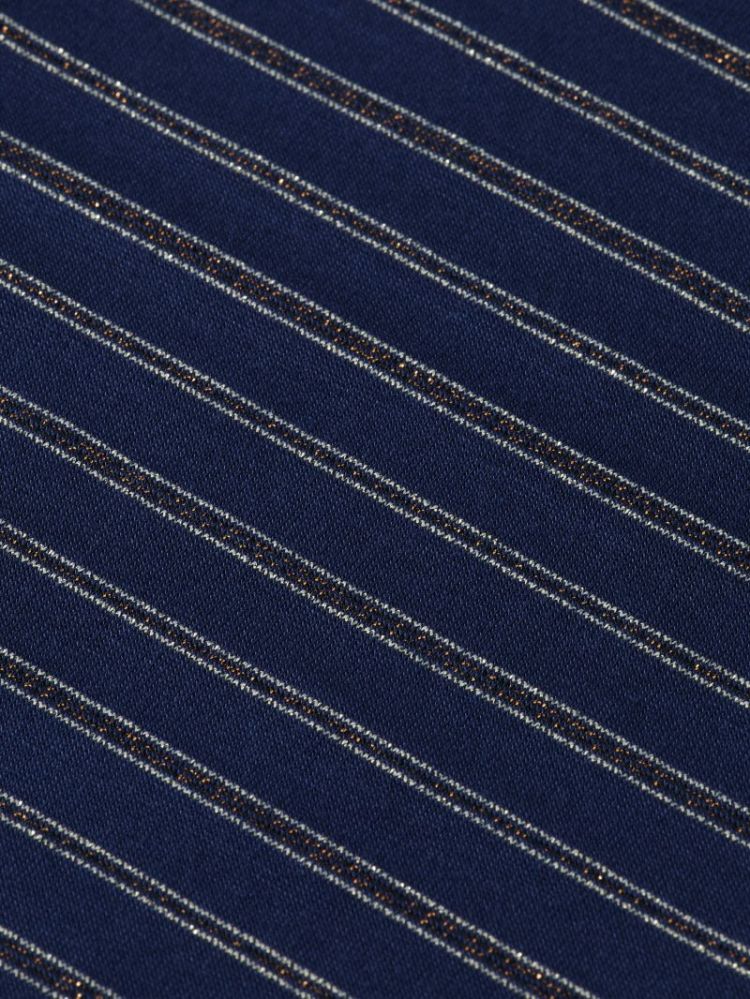 Long-sleeved striped shirt 5233 blue strip