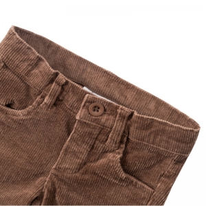 Pants rib harvey brown