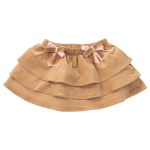 Bloomer double bow beige