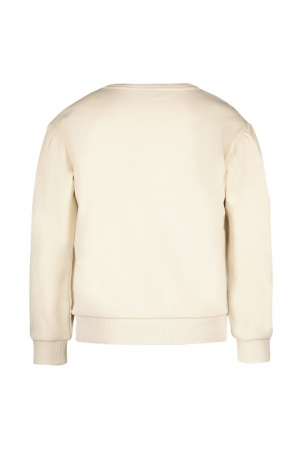 Flo girls sweater crewneck 001 off white