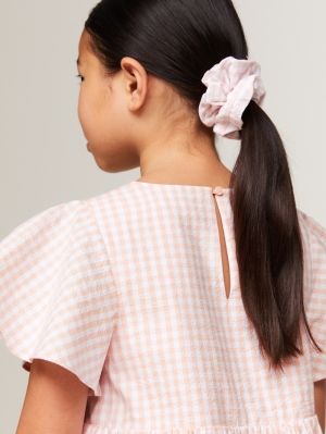 GINGHAM DRESS 0PW whimsy pink