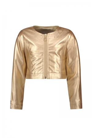 Flo girls imi leather jacket  810 gold