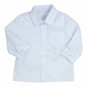 Shirt Maurice white - light b