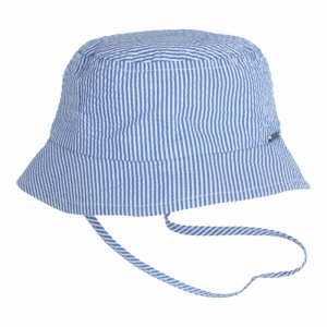Hat Caprio blue - white