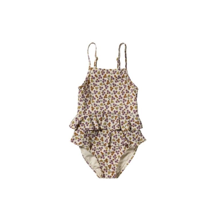 Sparkly Flower | Swimsuit White Swan