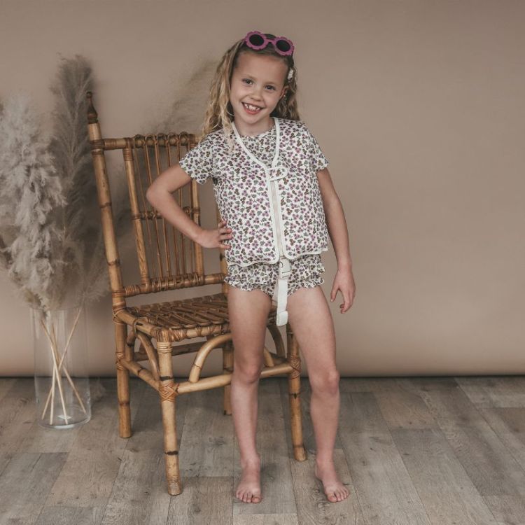 Sparkly Flowers | Floating Ves White Swan