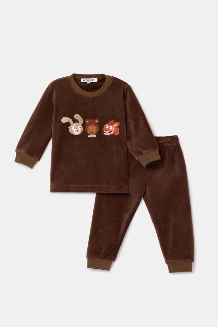 Jongens pyjama velours 265
