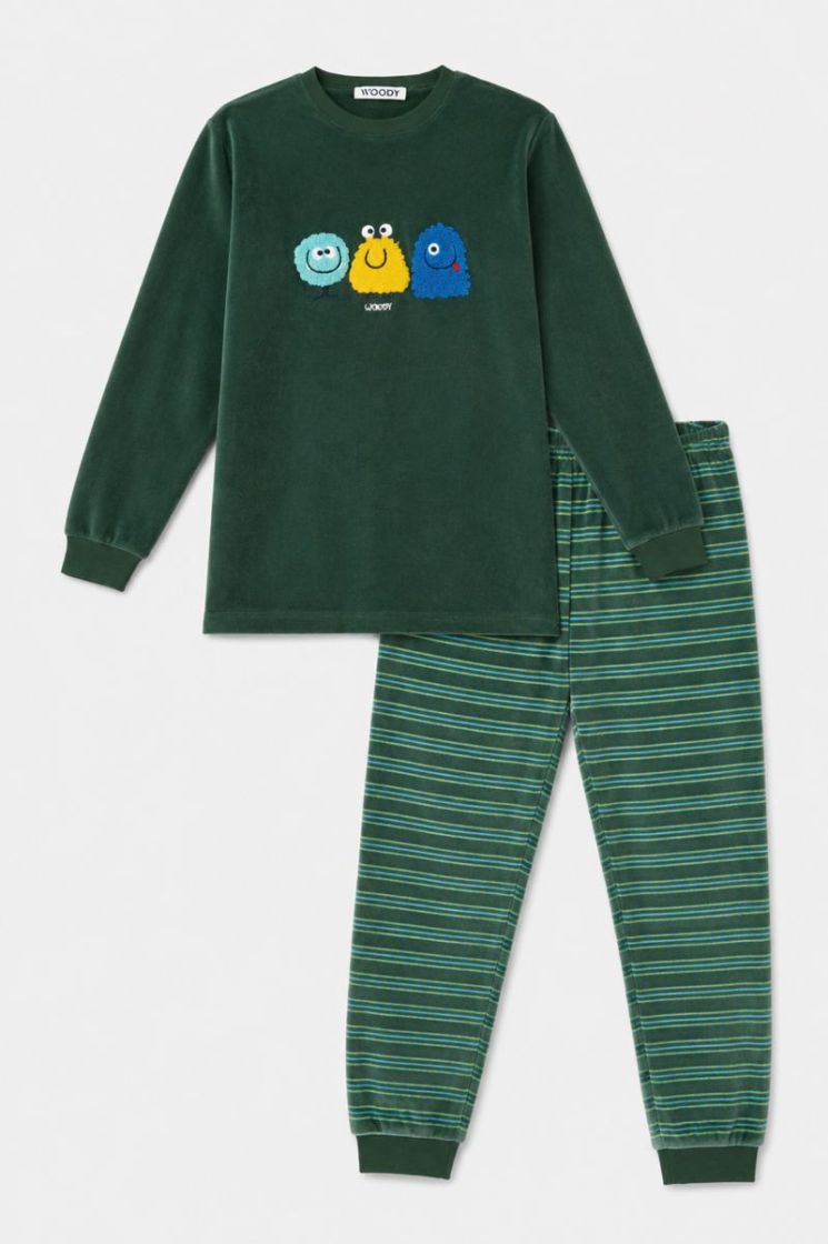 Jongens pyjama velours 789