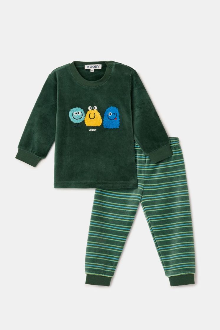 Jongens pyjama velours 789