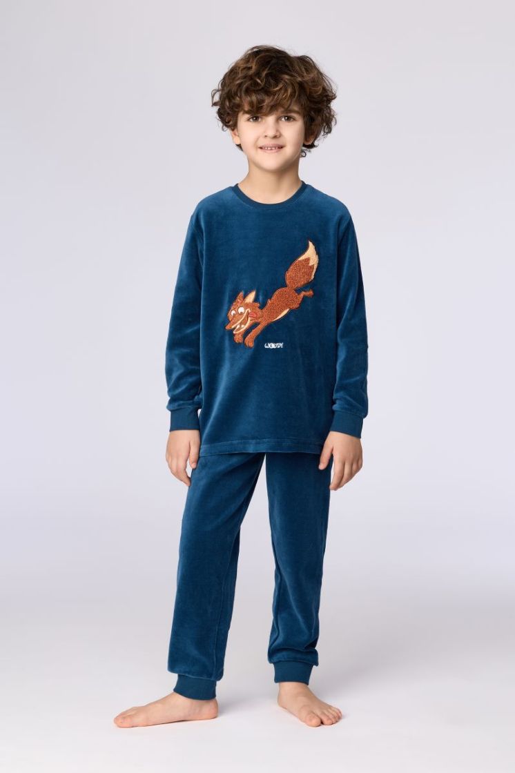 Jongens pyjama velours 881