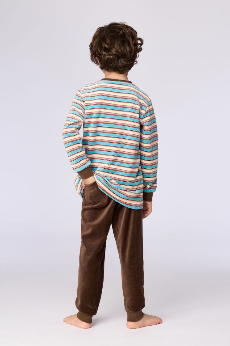 Jongens pyjama velours 920