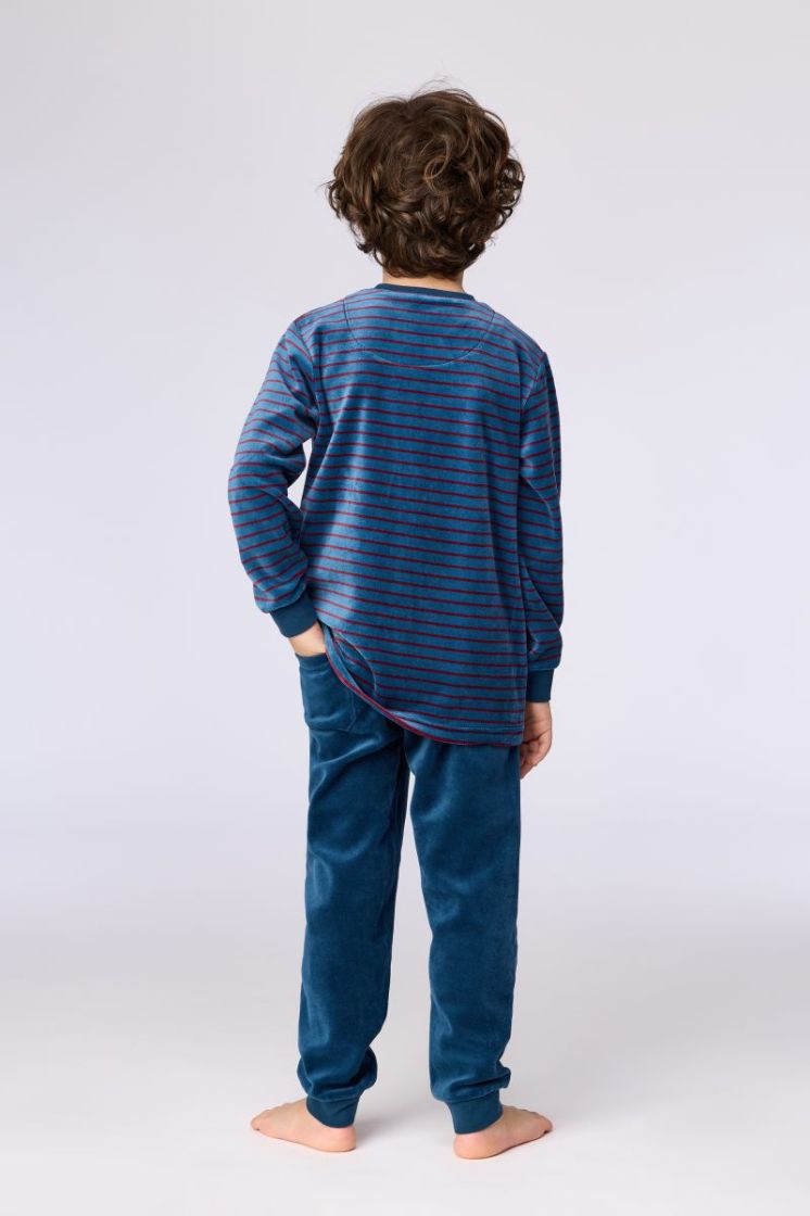 Jongens pyjama velours 921