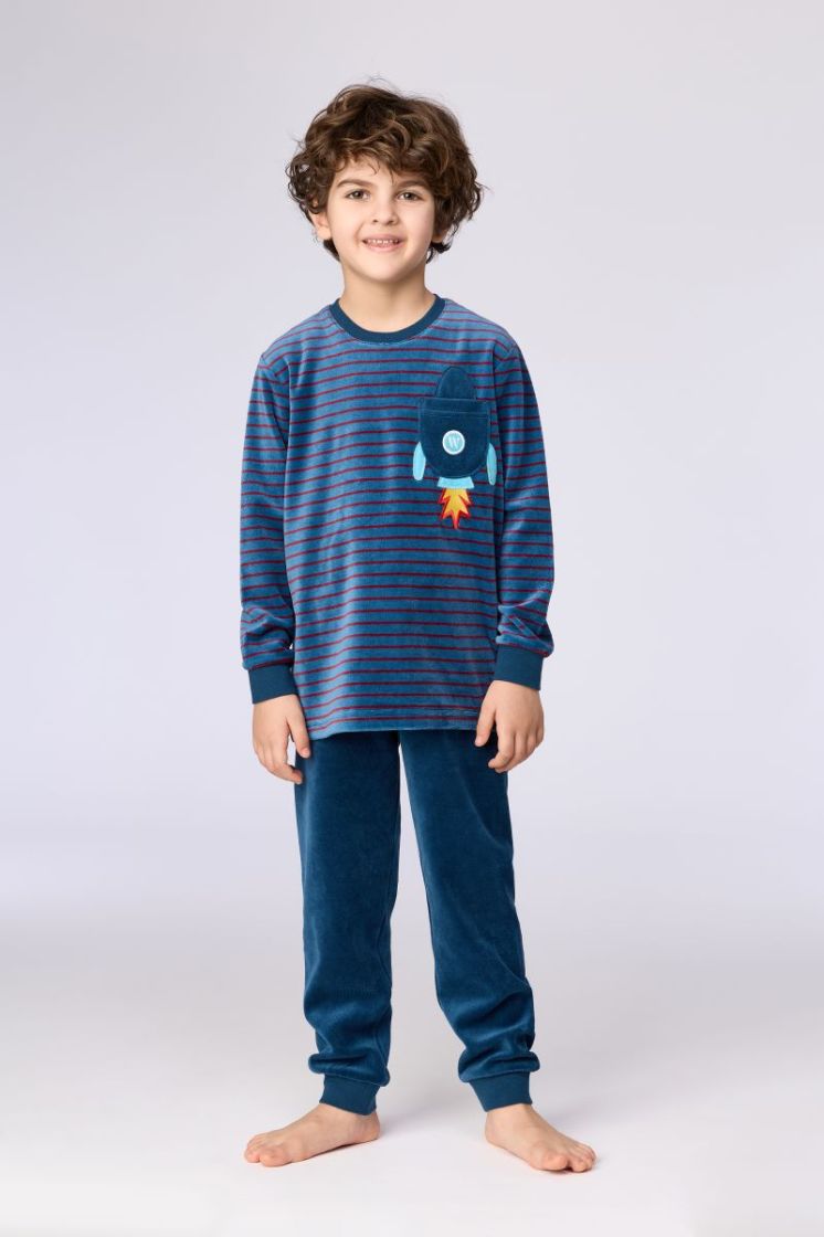 Jongens pyjama velours 921